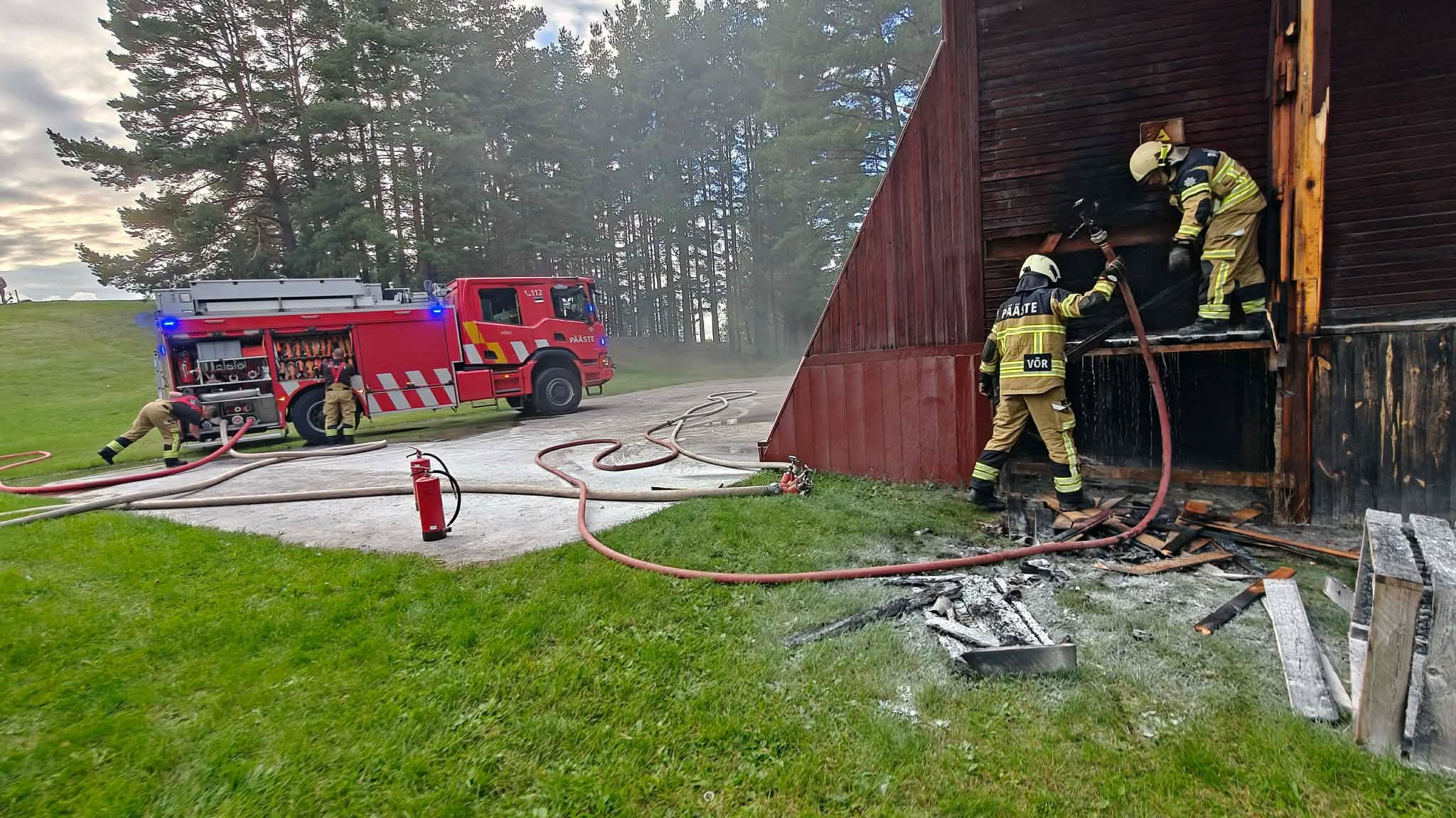 FOTOD: Võru päästekomando